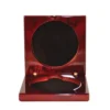 1404-2ch-cherry Cherry medal case with res / ilient construction