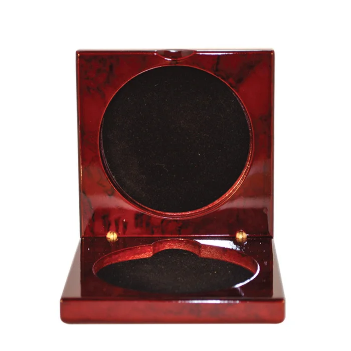 1404-2ch-cherry Cherry medal case with res / ilient construction