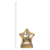 Athletics Mini Star trophy next to ruler Athletics Mini Star trophy next to ruler