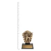Batting Cosmos Super Mini Female Batting Cosmos Super Mini Female next to ruler