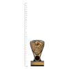 Batting Nova Mini Batting Nova Mini trophy next to ruler