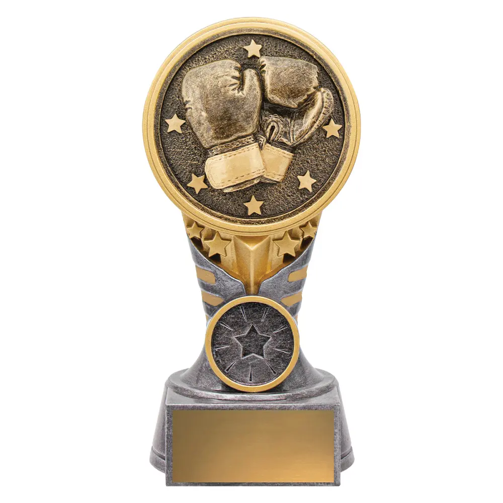 Boxing IKON small Silver / gold ikon - boxing with resin construction