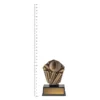Cricket Cosmos Super Mini Cricket Cosmos Super Mini trophy next to ruler