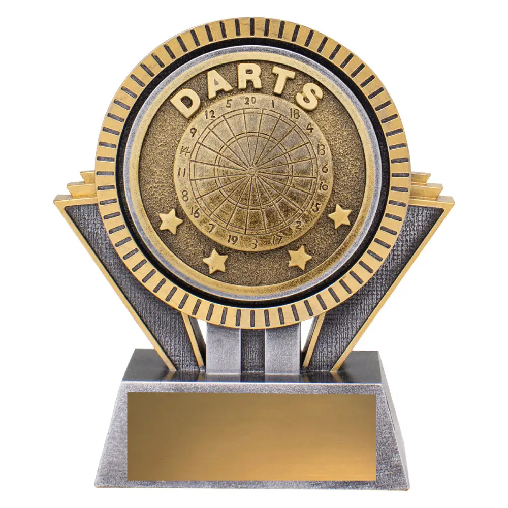 Darts Spartan small Silver / gold spartan - darts with resin construction