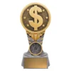 Dollar IKON small Silver / gold ikon - dollar with resin construction