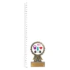 Fitness Aster trophy next to ruler Fitness Aster trophy next to ruler