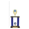 Football Ace Poster Football Ace Poster trophy next to ruler
