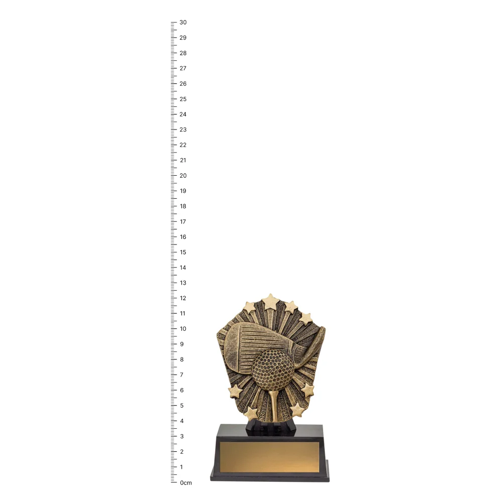 Golf Cosmos Super Mini next to ruler