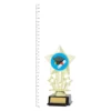 Graduate Icon Star trophy next to ruler