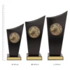 Horse Spartan Crest Horse Spartan Crest trophies next to ruler