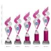 Jetstream - Pink Jetstream - pink trophies next to ruler