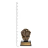 Lacrosse Cosmos Super Mini Lacrosse Cosmos Super Mini trophy next to ruler