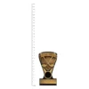 Nearest The Pin Nova Mini Nearest The Pin Nova Mini trophy next to ruler