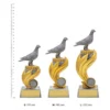 Pigeon Flame trophies next to ruler Pigeon Flame trophies next to ruler