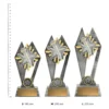 Public Speaking Peak trophies next to ruler Public Speaking Peak trophies next to ruler