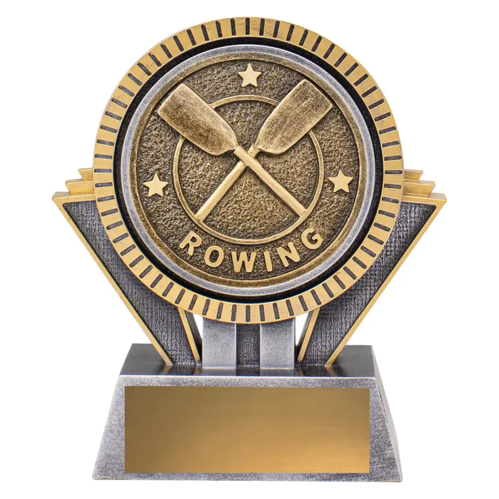 Silver / gold spartan - rowing with resin construction