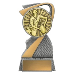 Silver / gold arclight gold - female rugby with plastic / metal construction