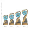 Shotguns Arclight Colour trophies next to ruler Shotguns Arclight Colour trophies next to ruler