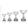 Silver Lucca Silver Lucca trophies next to ruler
