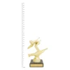 Ski Figure Trophy Ski Figure Trophy next to ruler