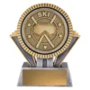 Ski Spartan small Silver / gold spartan - ski with resin construction