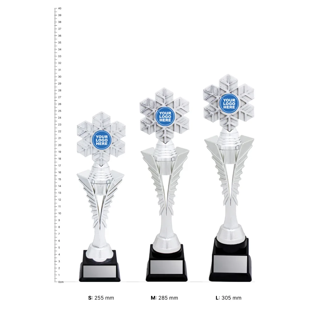 Snowfall Spear Snowfall Spear trophies next to ruler