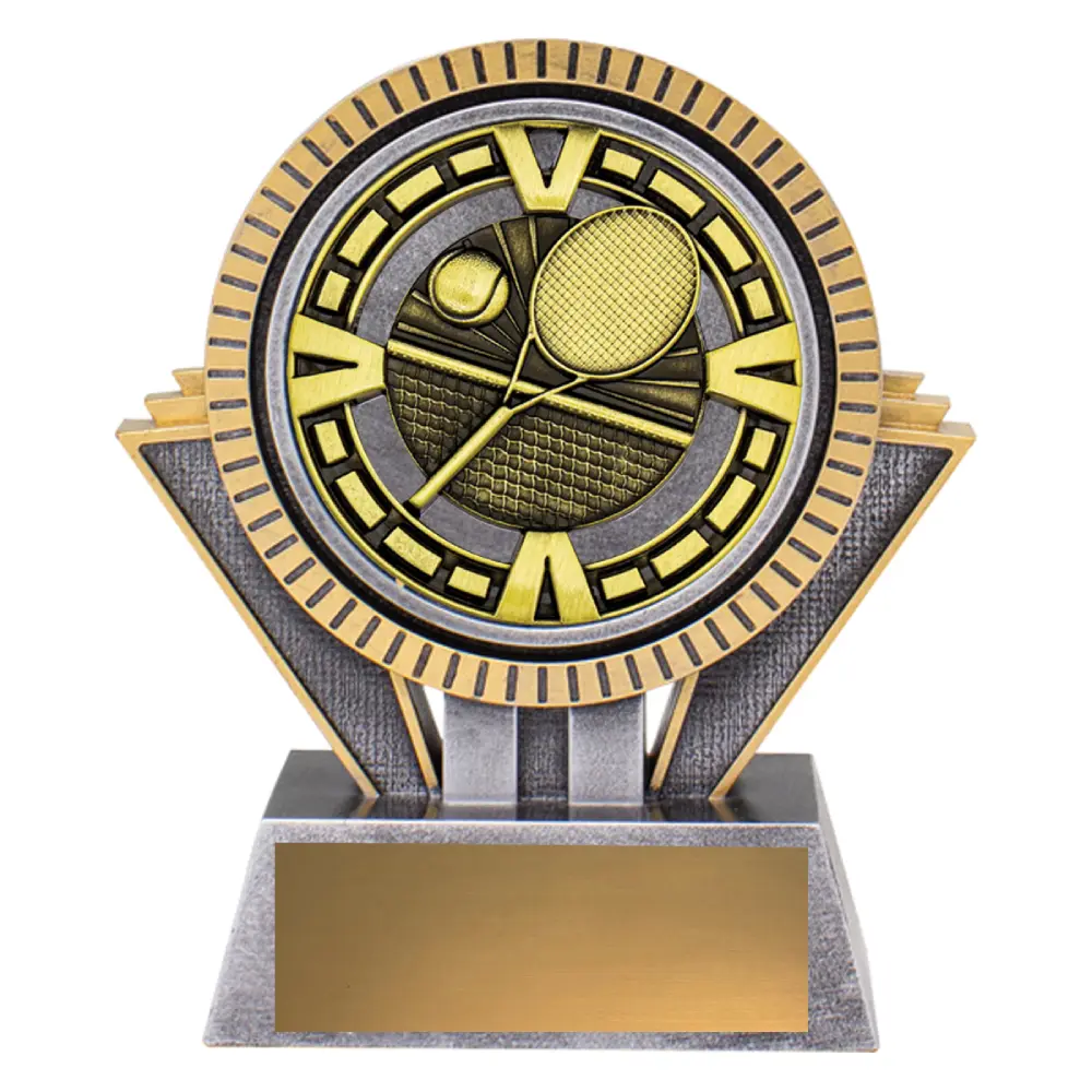 Tennis Spartan Varsity small Silver / gold spartan varsity - tennis with resin / metal construction