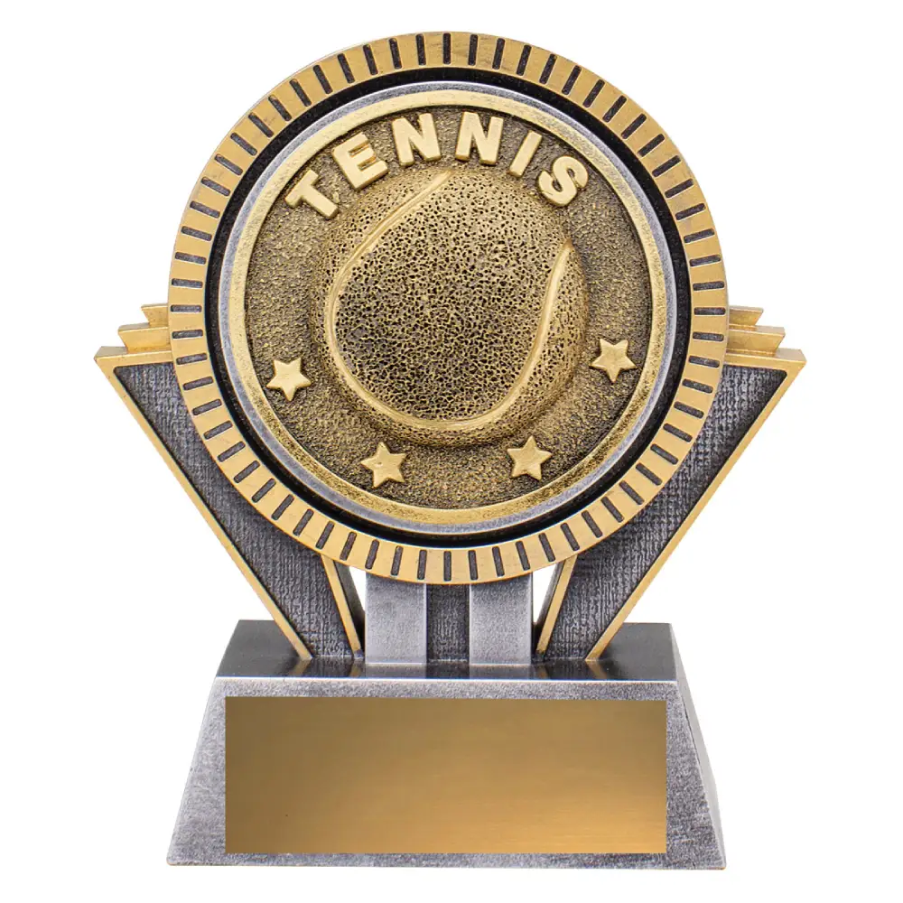 Tennis Spartan small Silver / gold spartan - tennis with resin construction