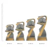 Touch Arclight trophies next to ruler Touch Arclight trophies next to ruler