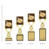 Visual Arts Lynx Sentry trophies next to ruler Visual Arts Lynx Sentry trophies next to ruler