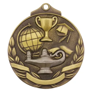 Gold academic two tone with metal construction