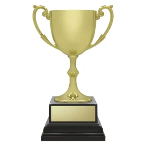 Gold ace recognition gold with metal / plastic construction