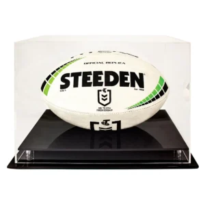Acrylic case - rugby league / union with acrylic construction