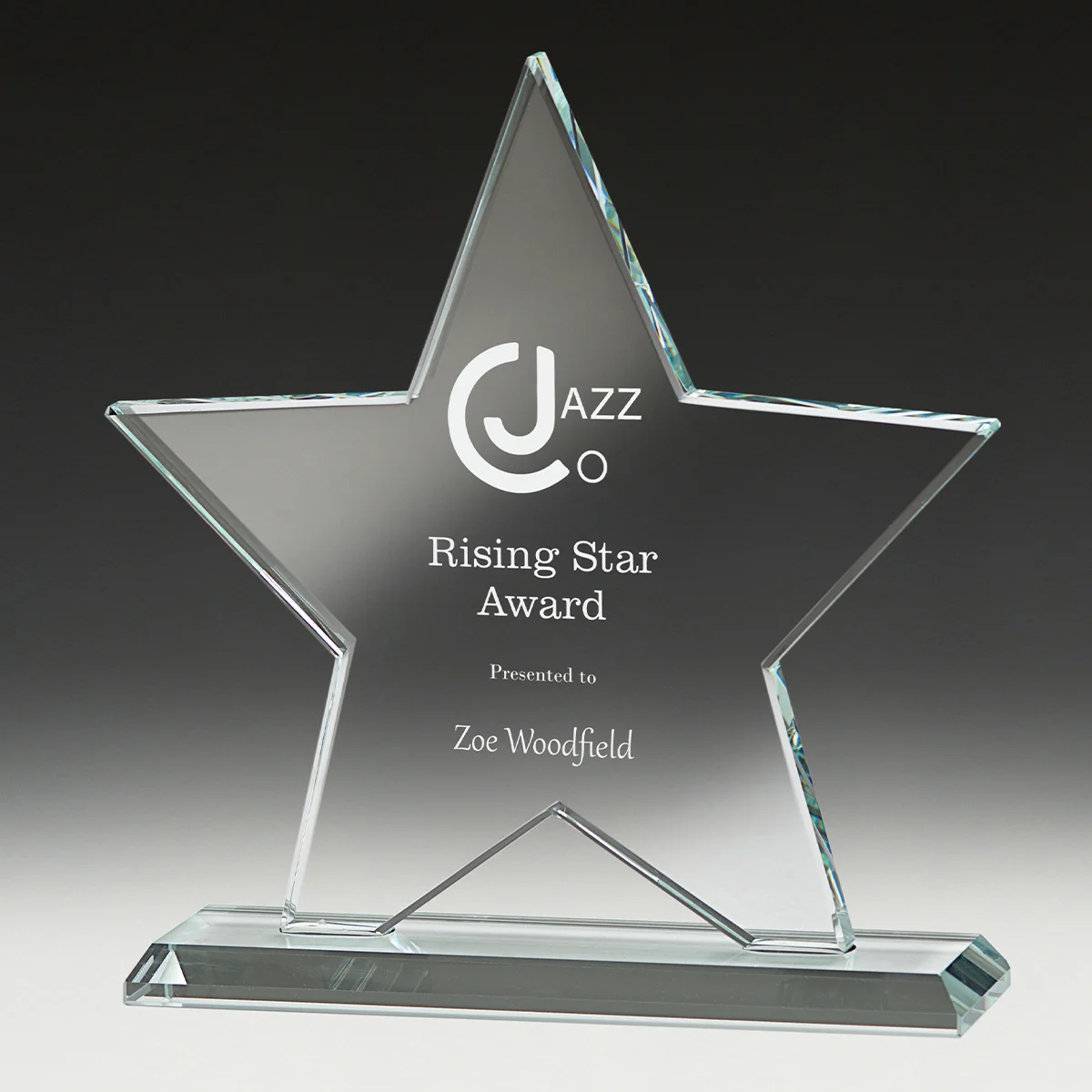 ct155a-grey-bg Alpha star with glass construction