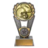 Silver & gold american football polaris with resin / metal construction