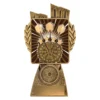 Gold antique gold lynx - darts with resin construction