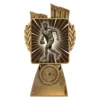 lr088a-gold Gold antique gold lynx - male aussie rules with resin construction