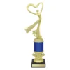 d5176b-blue Blue arabella series with plastic / marble construction