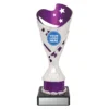 n515b-purple Purple arcade purple cup with plastic / marble construction