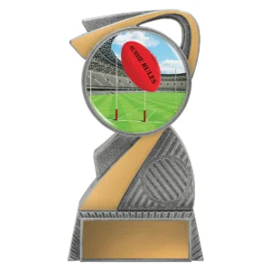 Silver arclight colour - aussie rules with plastic construction