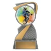 alc081a-silver Silver arclight colour - bmx with plastic construction