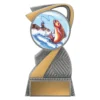 Silver arclight colour - fishing with plastic construction