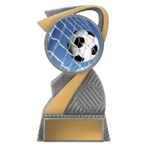 Silver arclight colour - football with plastic construction