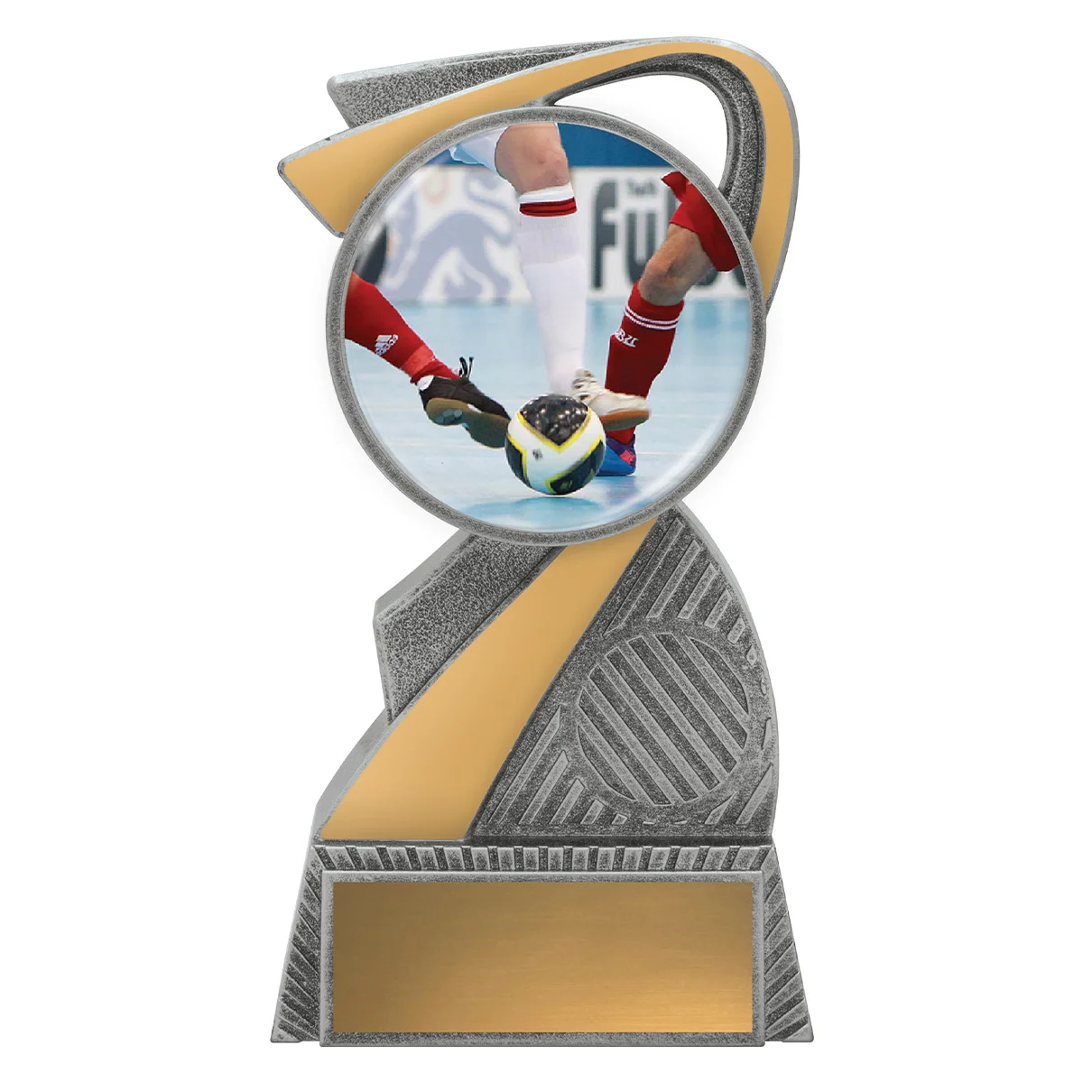 alc041a-silver Silver arclight colour - futsal with plastic construction