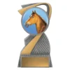 alc352a-silver Silver arclight colour - horse with plastic construction