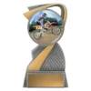 alk117a-silver Silver arclight colour - motocross with plastic construction