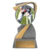 alc405a-silver Silver arclight colour - wicketkeeper with plastic construction