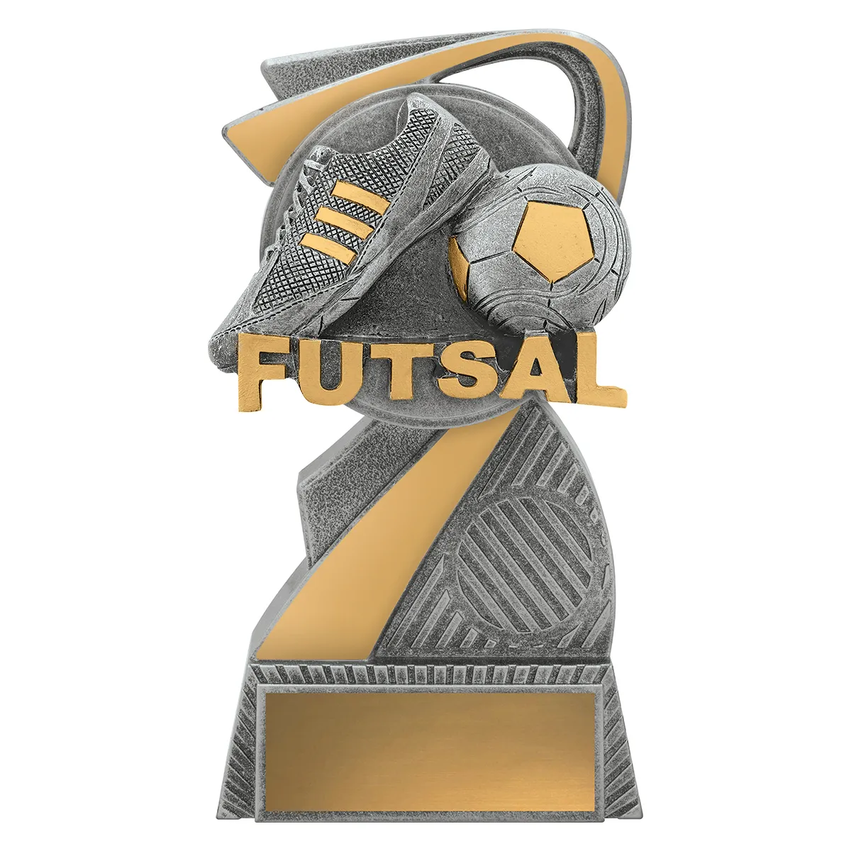 alp04a-silver Silver arclight - futsal with resin construction