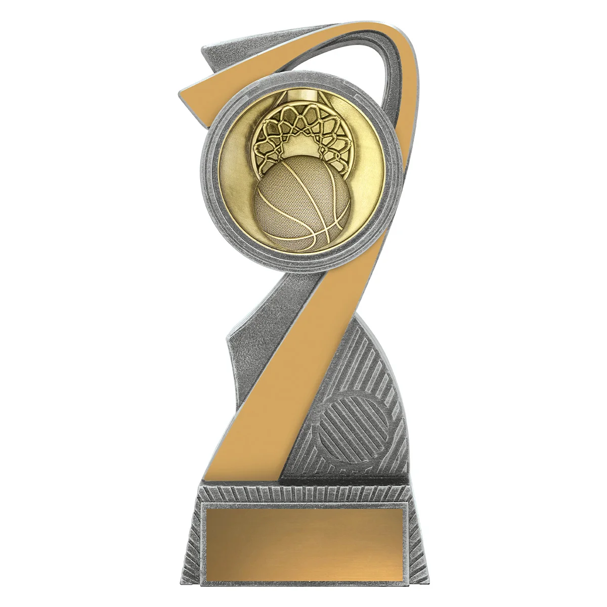 -gold Silver / gold arclight gold - basketball with plastic / metal construction