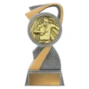 Silver / gold arclight gold - male rugby with plastic / metal construction